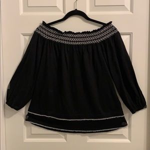 White House Black Market off shoulder top